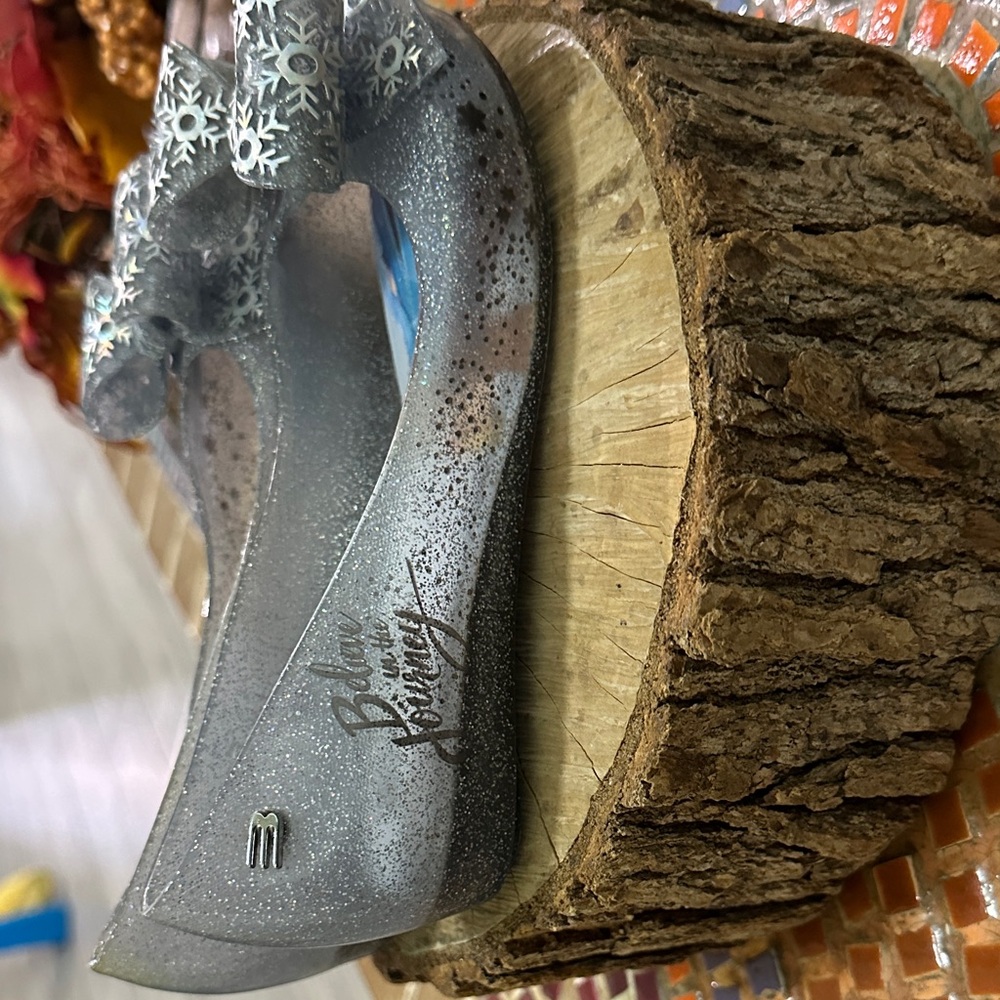 Disney Frozen Bow Mini Melissa girl Shoes - Picture 7 of 7